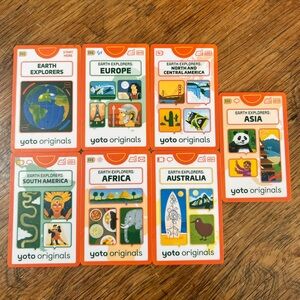 Yoto Earth Explorers Card Set